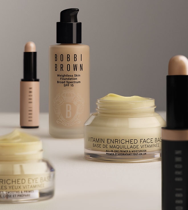 Different smoosh foundation shades