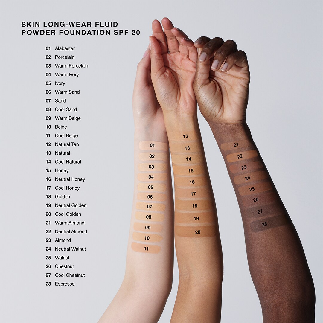 Skin Long Wear Fluid Powder Foundation Spf 20 Bobbi Brown Australia